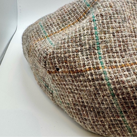 Vintage Hampshire Club Classic Tweed Flat Cap - Picture 4 of 6